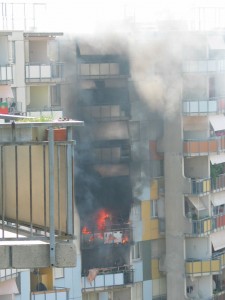 Feu d'appartement Avanchets 2006